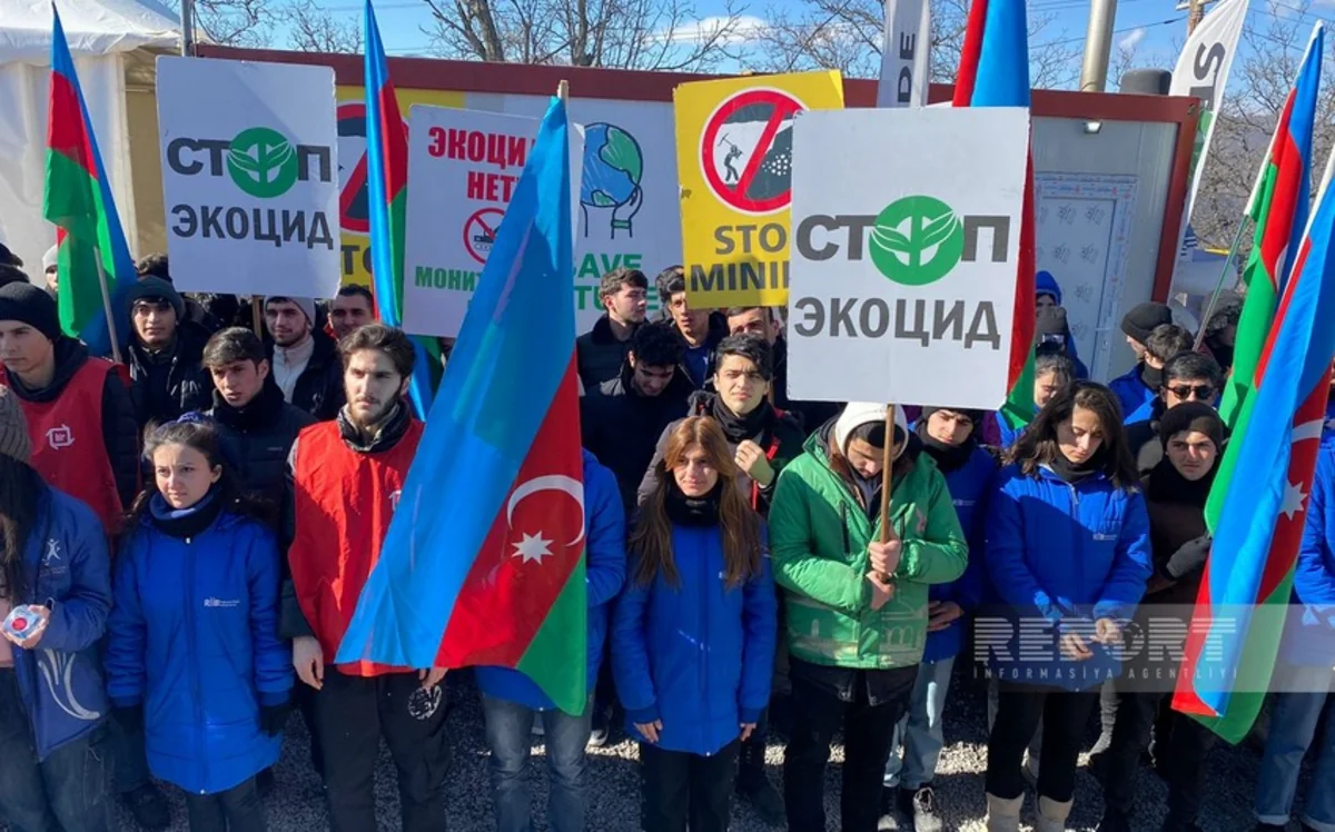 Акция на дороге Ханкенди-Лачын продолжается уже 72 дня