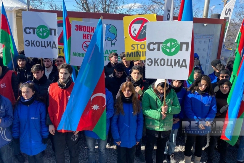 Акция на дороге Ханкенди-Лачын продолжается уже 72 дня