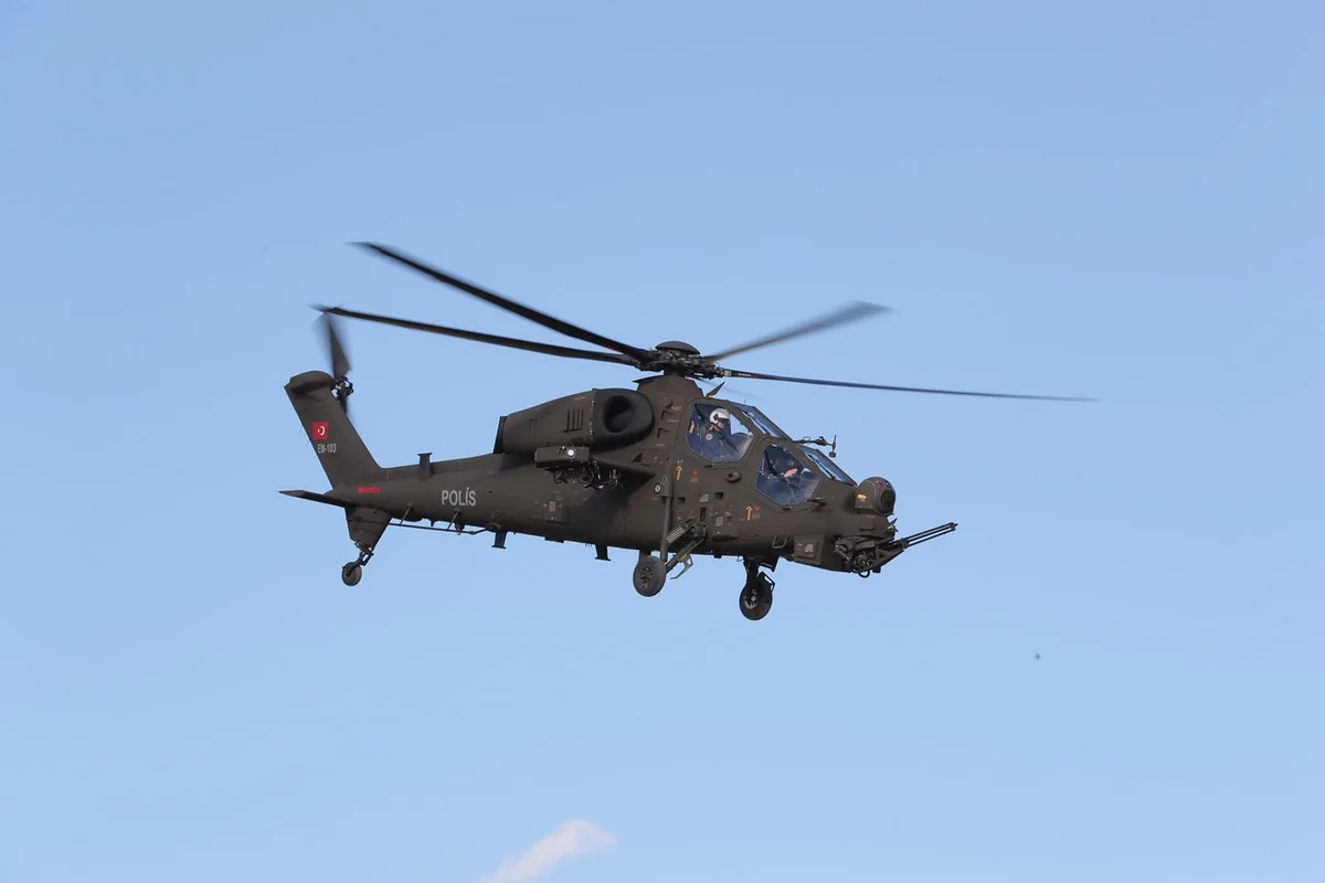 Türkiyə ordusuna daha bir ATAK helikopteri təhvil verilib