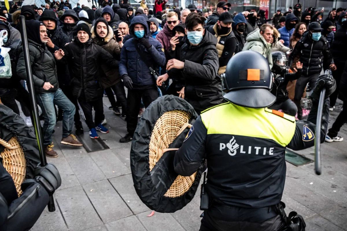 Dutch police detain 125 people at a pro-Palestinian protesters' camp