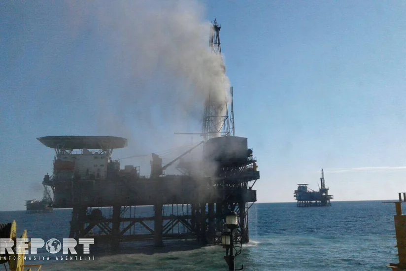 “Günəşli'' yatağındakı quyuda qəzanın aradan qaldırılması üçün tədbirlər görülür