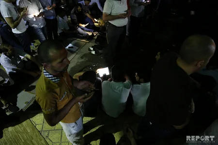 Bakıda Ramazan ayının ilk Qədr gecəsi qeyd olunub - FOTOREPORTAJ