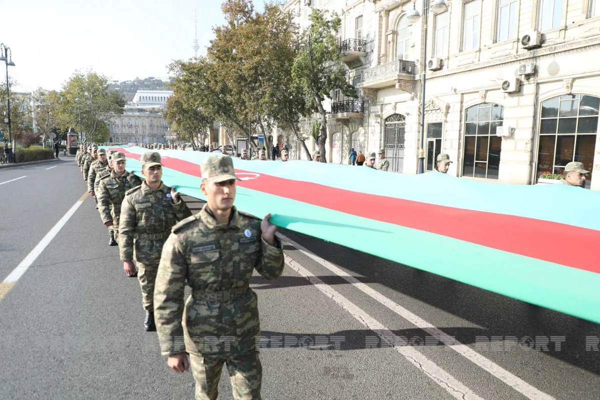 Bakıda zəfər yürüşü başa çatıb