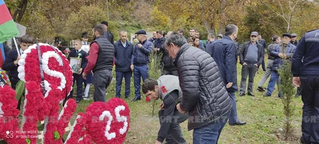 Doğum günündə Hadrutda şəhid olan hərbçinin ildönümü qeyd olunub