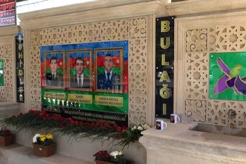 Şərurda daha 3 şəhidin xatirəsinə bulaq-abidə istifadəyə verilib