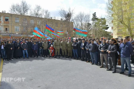 Azərbaycan ordusunun şəhid polkovniki və onun əsgəri Şəhidlər Xiyabanında dəfn edilib - FOTO - YENİLƏNİB