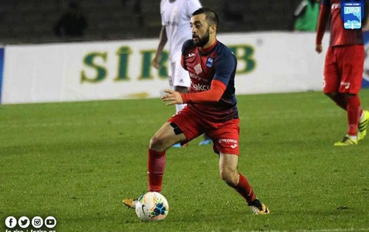 Zirə klubunun futbolçusu cəzalı duruma düşüb