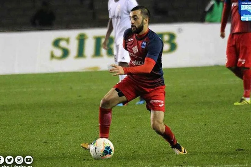 Zirə klubunun futbolçusu cəzalı duruma düşüb