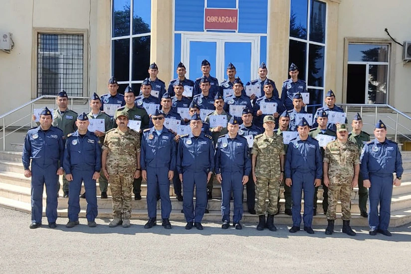 В ВВС состоялась церемония выпуска офицерского курса