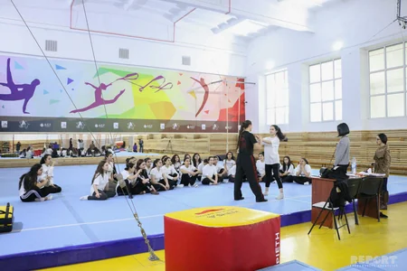 İsrailli təlimçi Bakıda qadınların özünümüdafiəsi üzrə master-klass keçib - FOTO