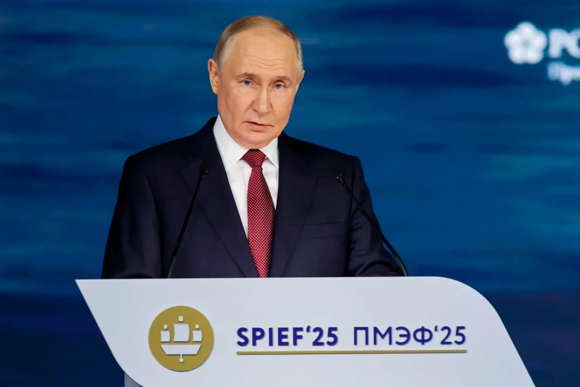 Речь Путина на ПМЭФ-2025 длилась около часа