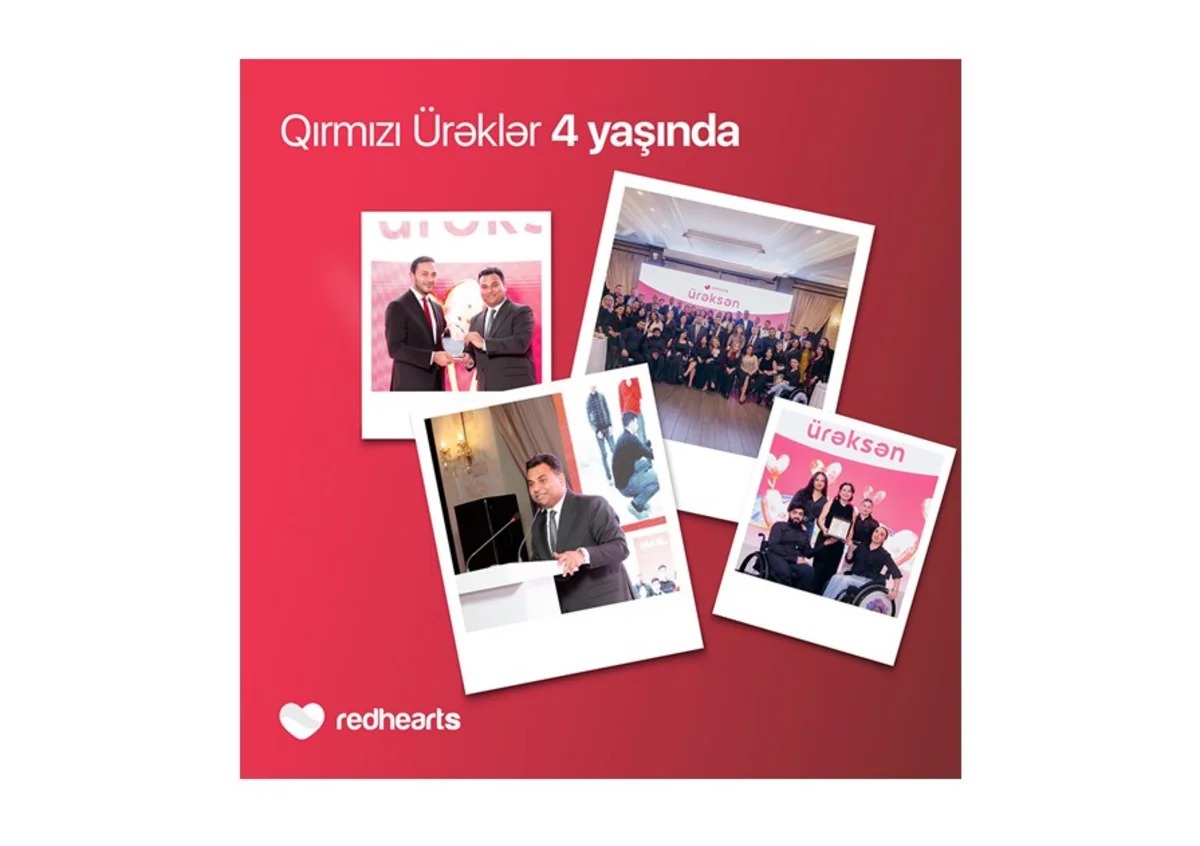 Qırmızı Ürəklər Fondu: Xeyriyyəçilik yolunda 4 il