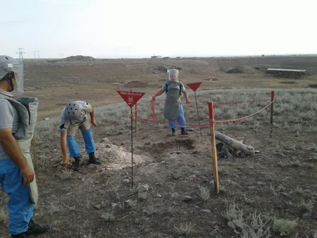 ​Tərtər və Füzulidə partlamamış hərbi sursatlar aşkarlanıb