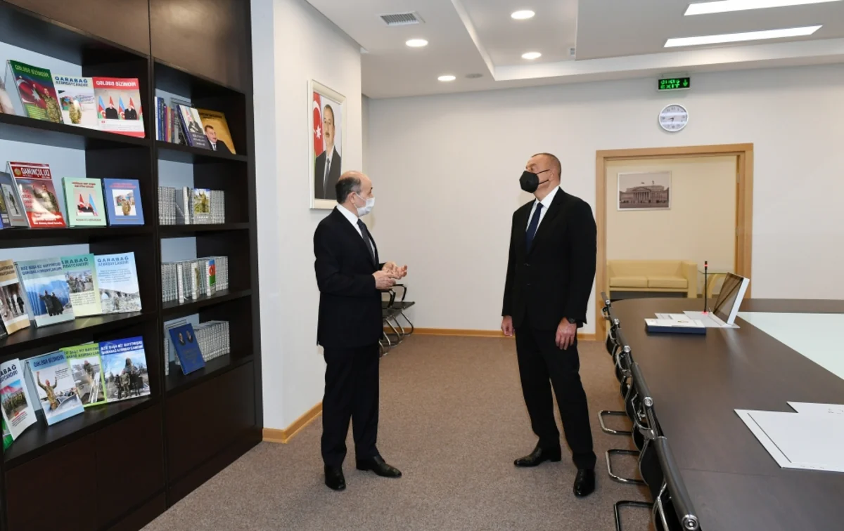 Prezident Suraxanı Rayon Məhkəməsinin yeni binasının açılışında iştirak edib - YENİLƏNİB