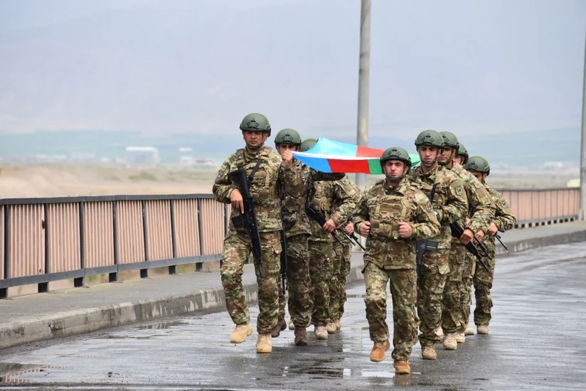 Азербайджанские военнослужащие принимают участие в учениях в Турции