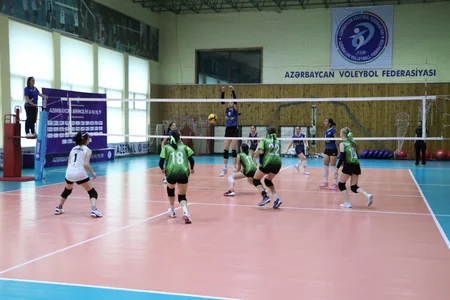 18 yaşadək voleybolçular arasında Azərbaycan çempionatına yekun vurulub