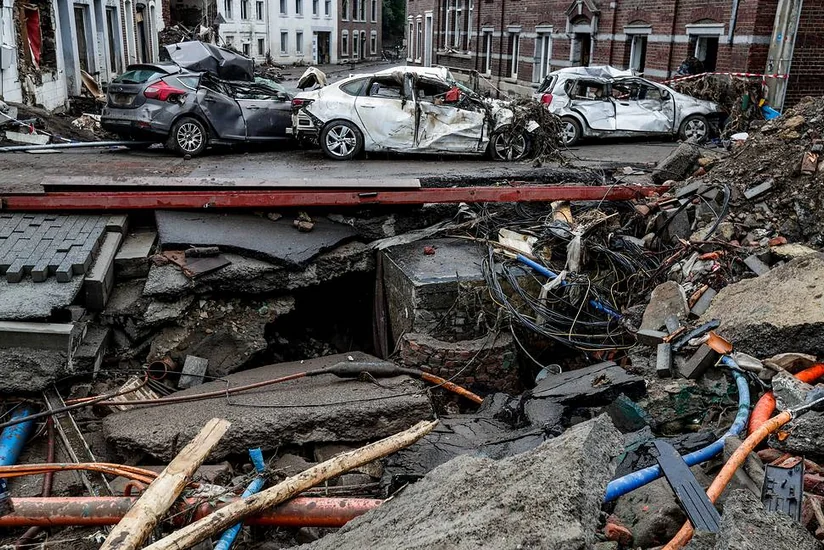 Новое наводнение началось на юге Бельгии