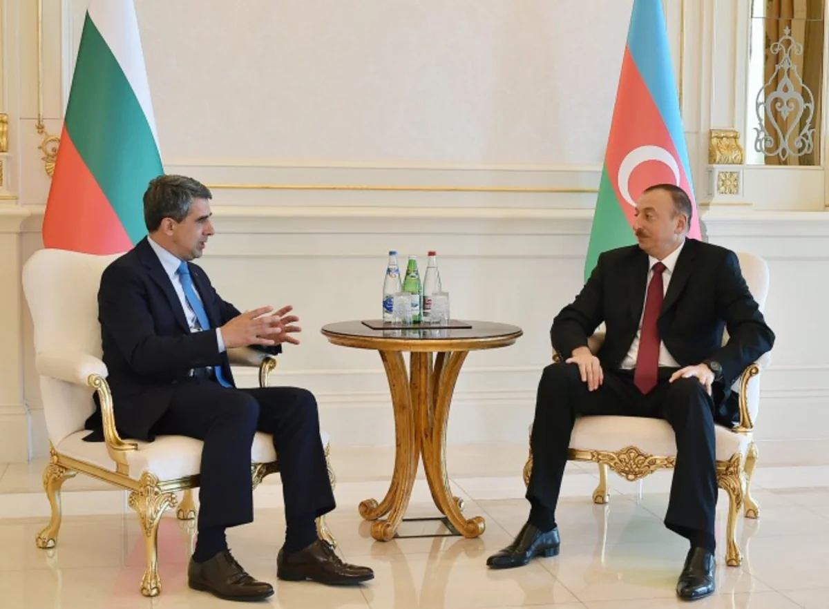 Azərbaycan və Bolqarıstan prezidentləri arasında görüş keçirilib