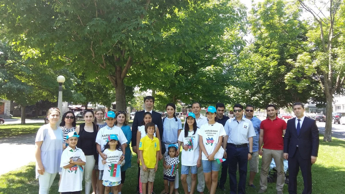 Mübariz İbrahimovun xatirəsi Kanadada yad olunub - FOTO