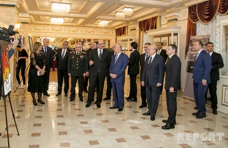 Qarabağın səsi adlı rəsm əsərlərinin sərgisi və ədəbi-bədii tədbir keçirilib