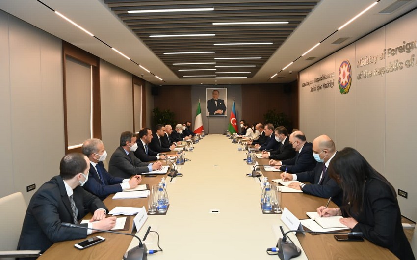 Azərbaycan və İtaliya arasında Strateji Dialoqun birinci iclası keçirilib - YENİLƏNİB