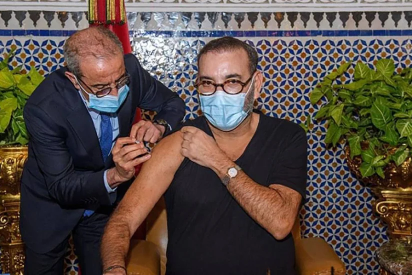 Король Марокко привился от COVID-19