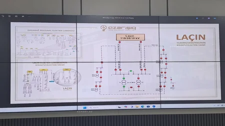 Baş mühəndis: Laçın elektrik şəbəkəsi rayonu fasiləsiz enerji ilə təmin edəcək