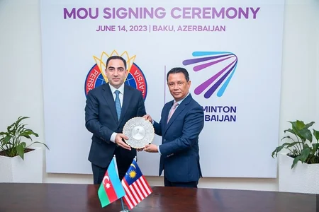 ABF-lə Malayziya Badminton Federasiyası arasında əməkdaşlıq memorandumu imzalanıb