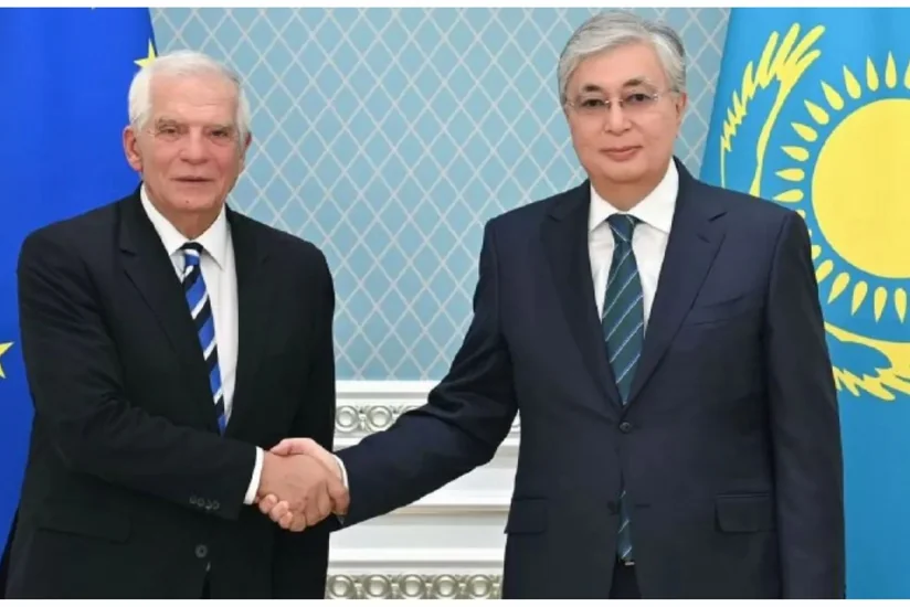 Боррель и Токаев обсудили развитие экономических связей между Астаной и Брюсселем