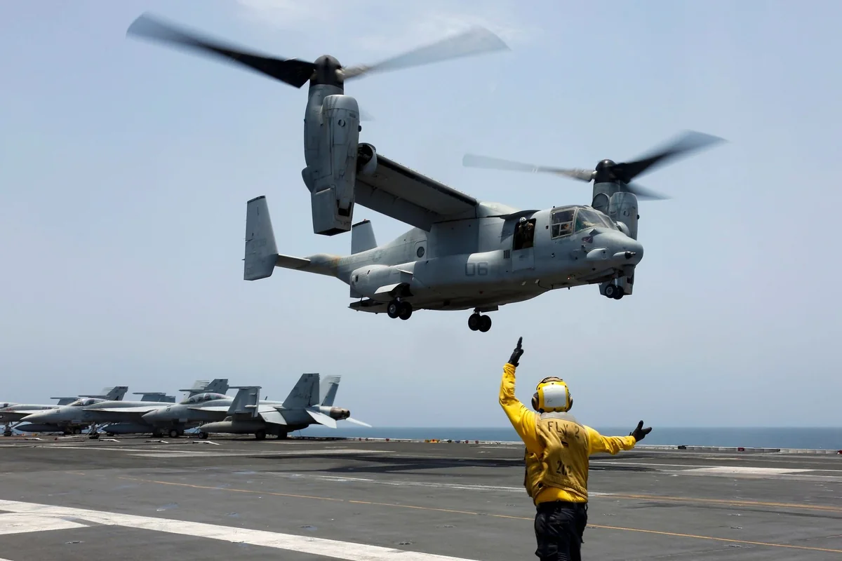 ВС США возобновят полеты конвертопланов Osprey в Японии с 14 марта