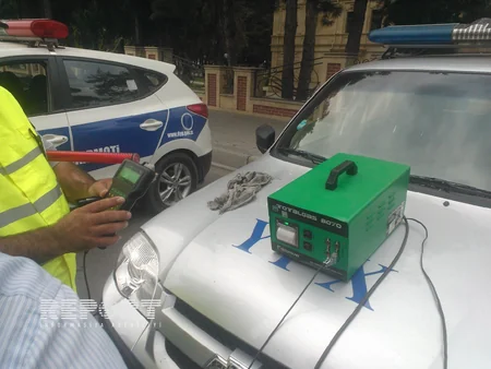 İki saata 30 sürücü cərimələnib