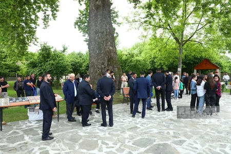 Qəbələdəki Cotari kilsəsində Pasxa bayramı qeyd edilib - YENİLƏNİB