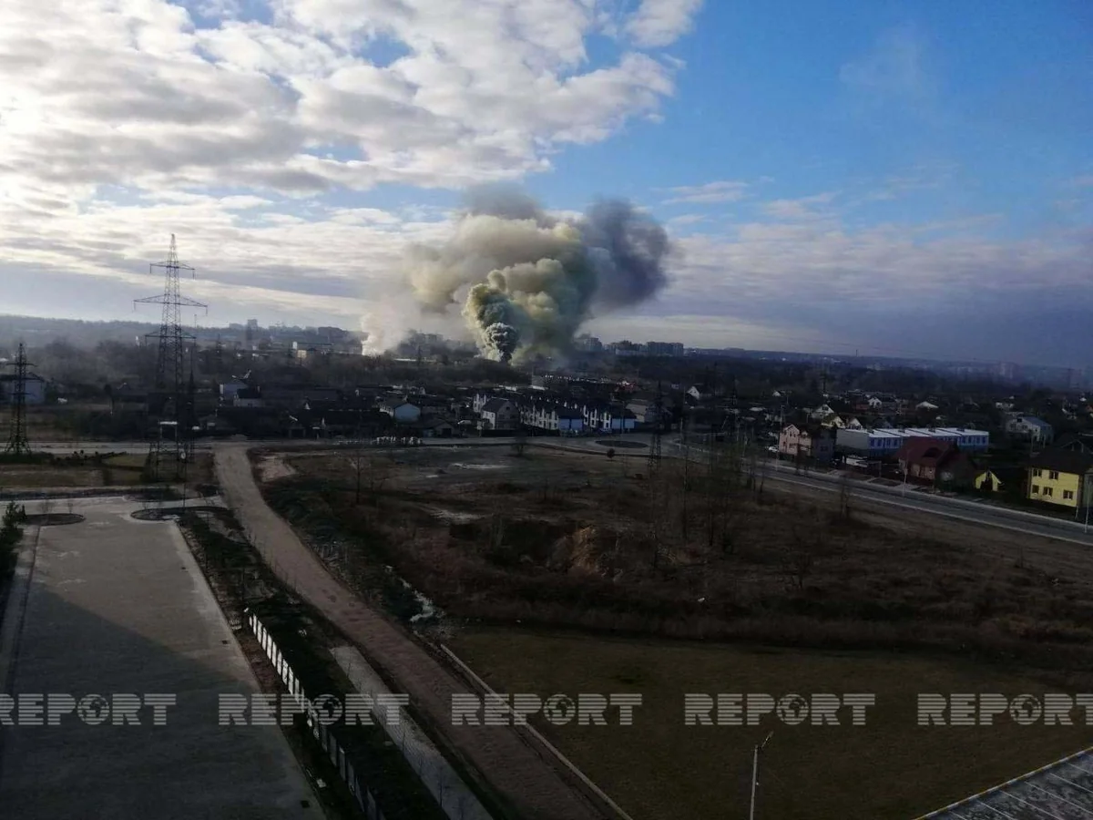 Ukraine destroys attacking Russian tanks with UAVs in Kyiv