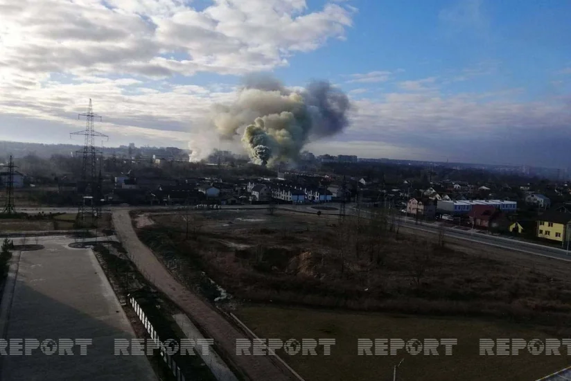 На подступах к Киеву БПЛА уничтожили российские танки