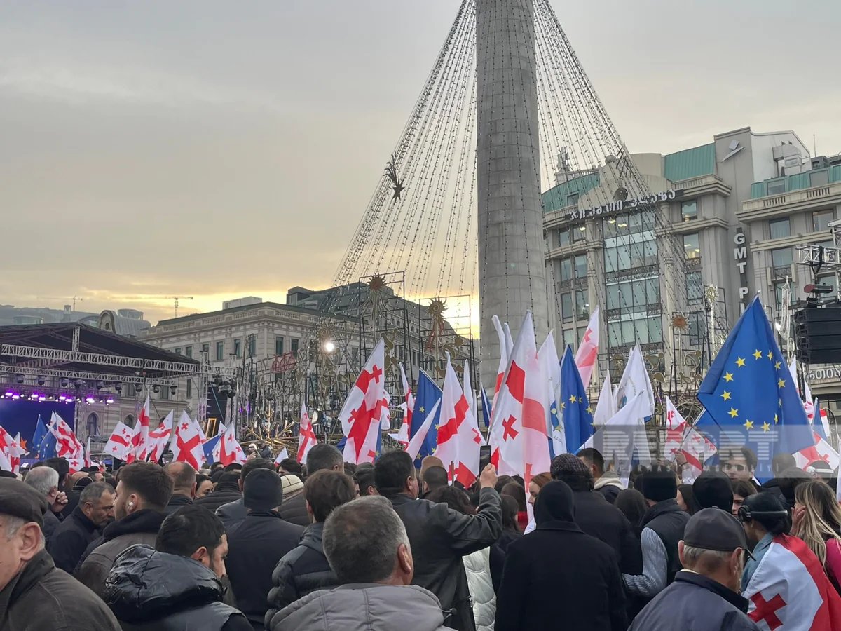 Tbilisidə Gürcüstanın Aİ-yə namizəd statusu alması ilə bağlı konsert keçirilir