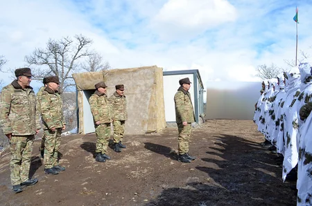 Service and combat activities of units in liberated territories inspected