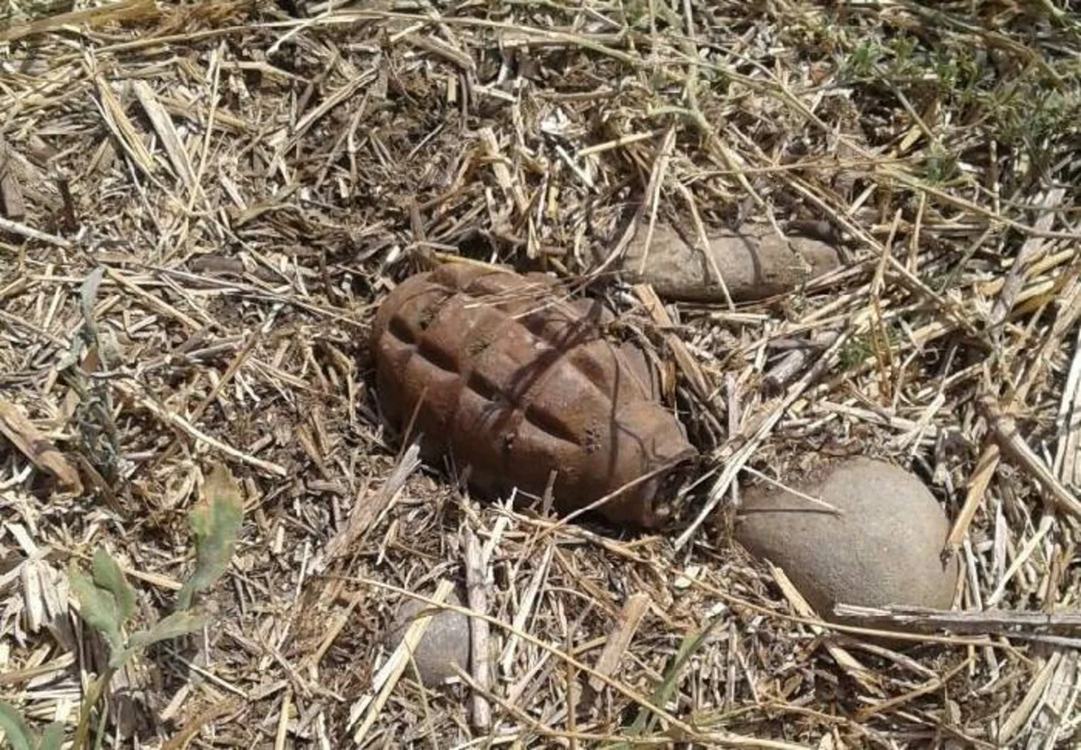 В Тертере обнаружена ручная граната
