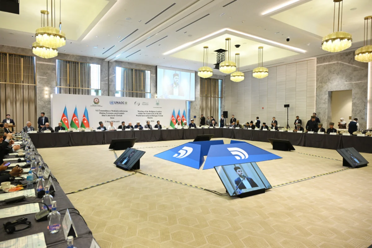 Dünya dini liderlərinin Şuşa Bəyannaməsi qəbul edilib