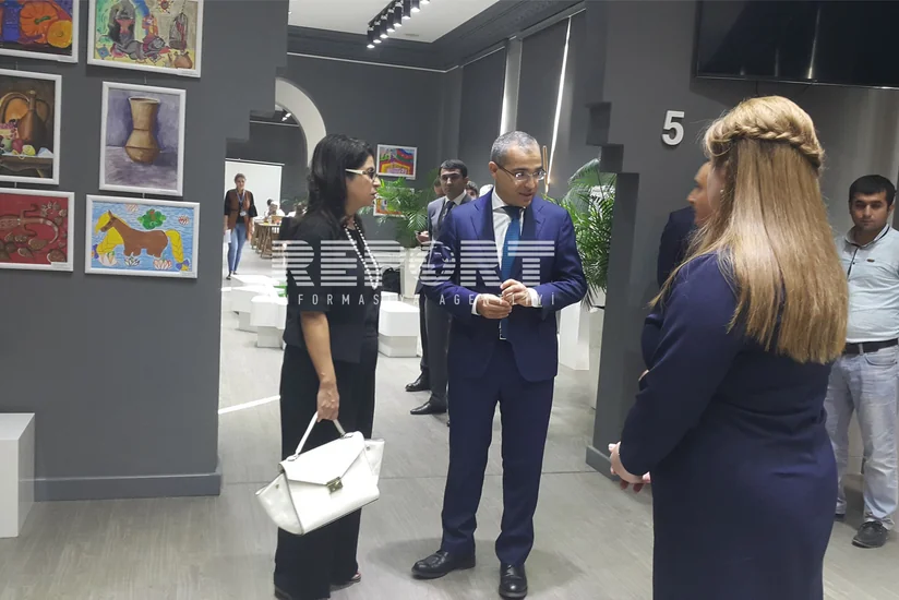 Təsviri sənət qalereyasının əsaslı təmirdən sonra açılışı olub