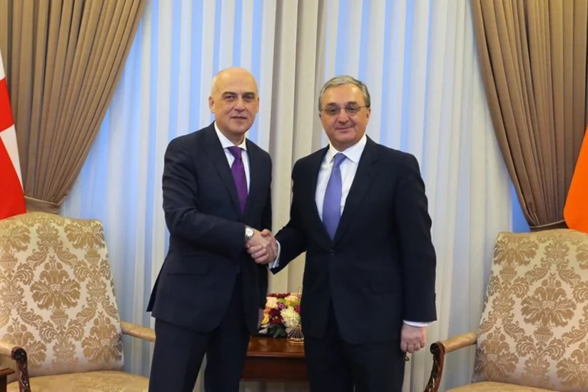 Gürcüstan və Ermənistan XİN başçıları regional təhlükəsizlik məsələlərini müzakirə ediblər