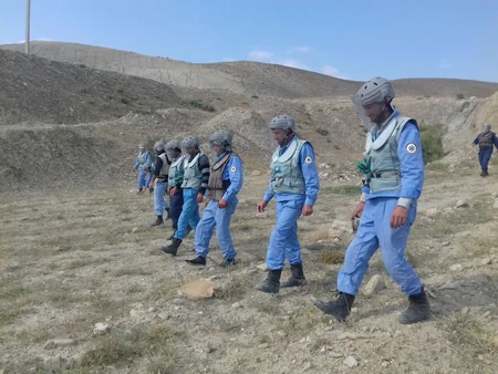 ANAMA Giləzidə 137 ədəd partlamamış hərbi sursat aşkar edib