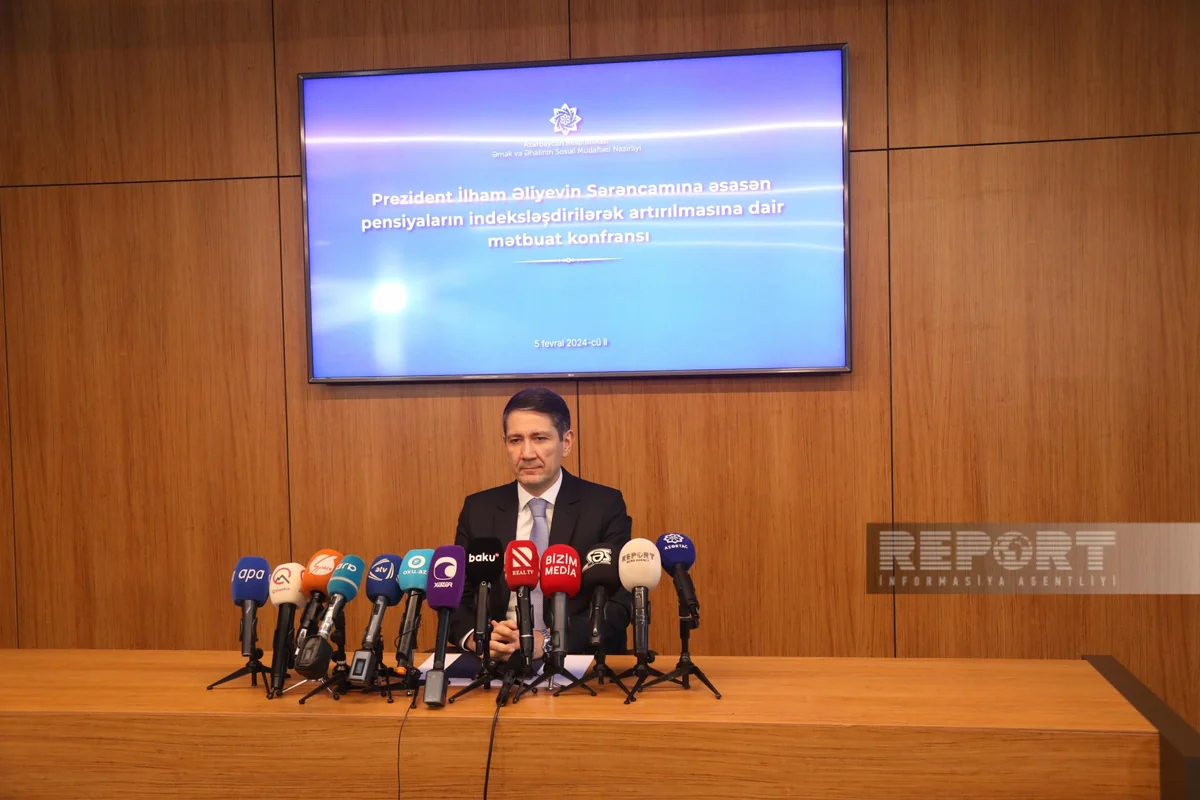 Artımdan sonra Azərbaycanda orta aylıq pensiyanın yeni məbləği açıqlanıb