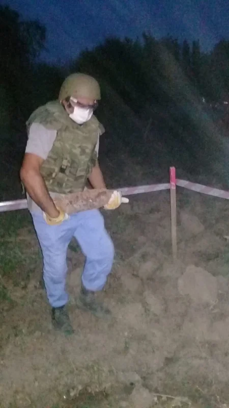 Füzuli rayonunda top mərmisi aşkarlandı