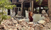 В Индии при обрушении крыши школы погибли четыре ребенка