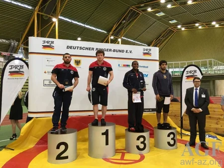 Azərbaycan güləşçiləri Almaniya Qran-prisinin ilk günündə 4 qızıl və 1 gümüş medal qazanıb
