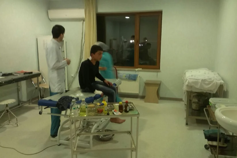 ​Lənkəranda bıçaqlanma hadisəsi baş verib - FOTO