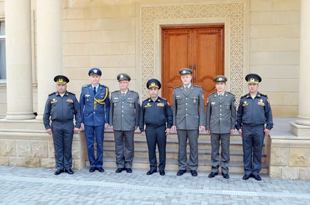 Belqrad Müdafiə Universitetinin nümayəndələri xüsusi təyinatlı təhsil müəssisələrində olublar