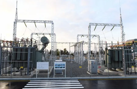 “Qəbələ” elektrik yarımstansiyası yenidənqurmadan sonra istismara verilib - YENİLƏNİB