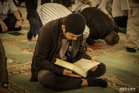 Ночь ахья в мечети Тезепир - ФОТОРЕПОРТАЖ