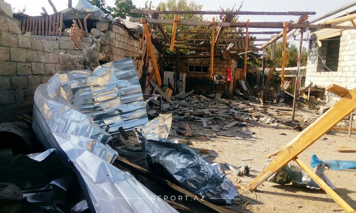 Ermənilər Ağdamı atəşə tutub, top evə düşüb